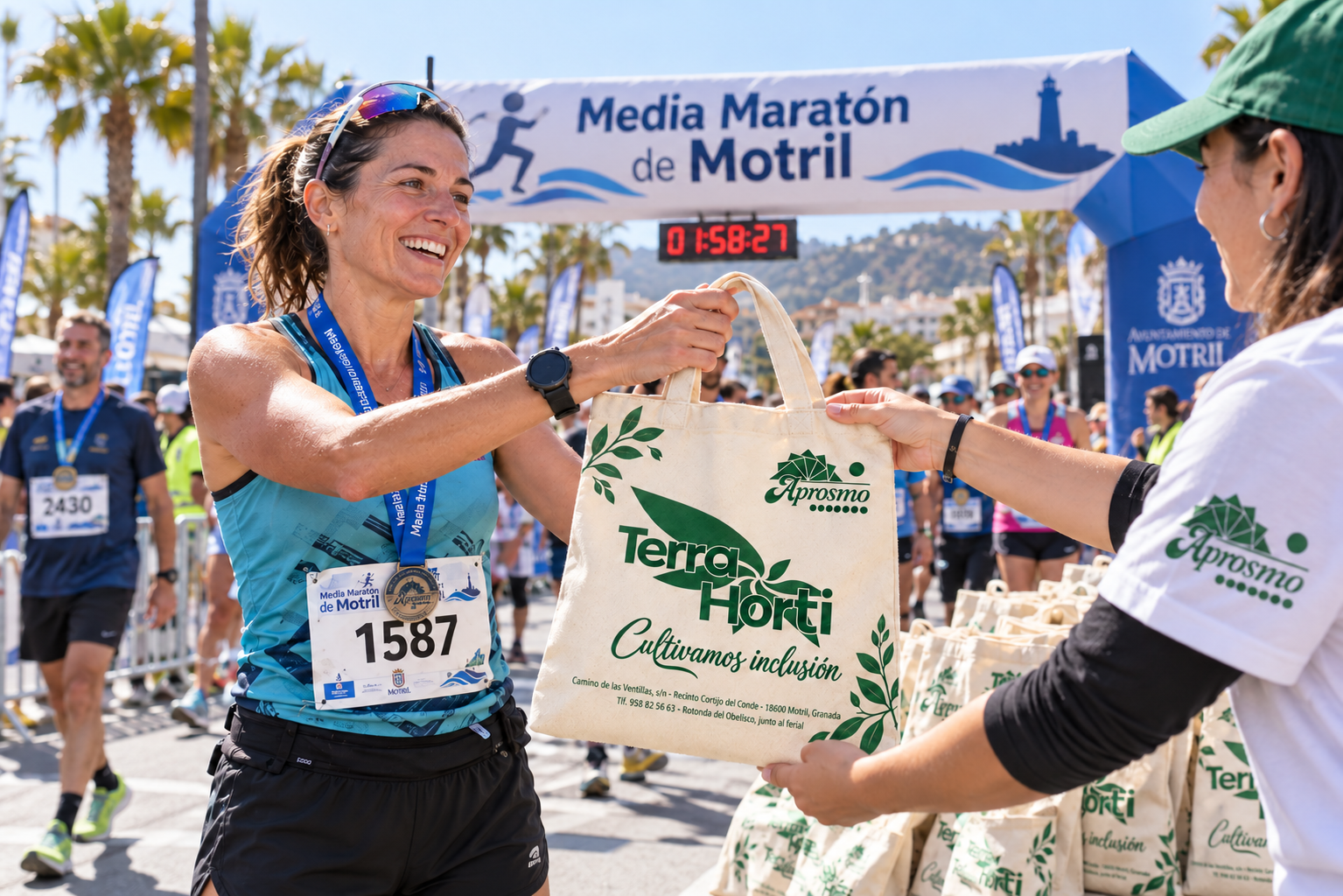 Terra Horti y la media maratón de Motril